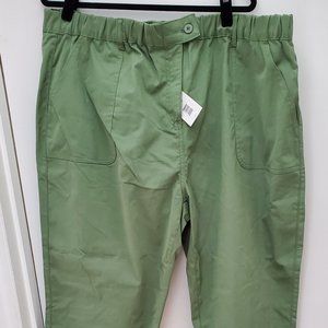 Universal Standard-  Weekend Pant Elm Green (22-24)
